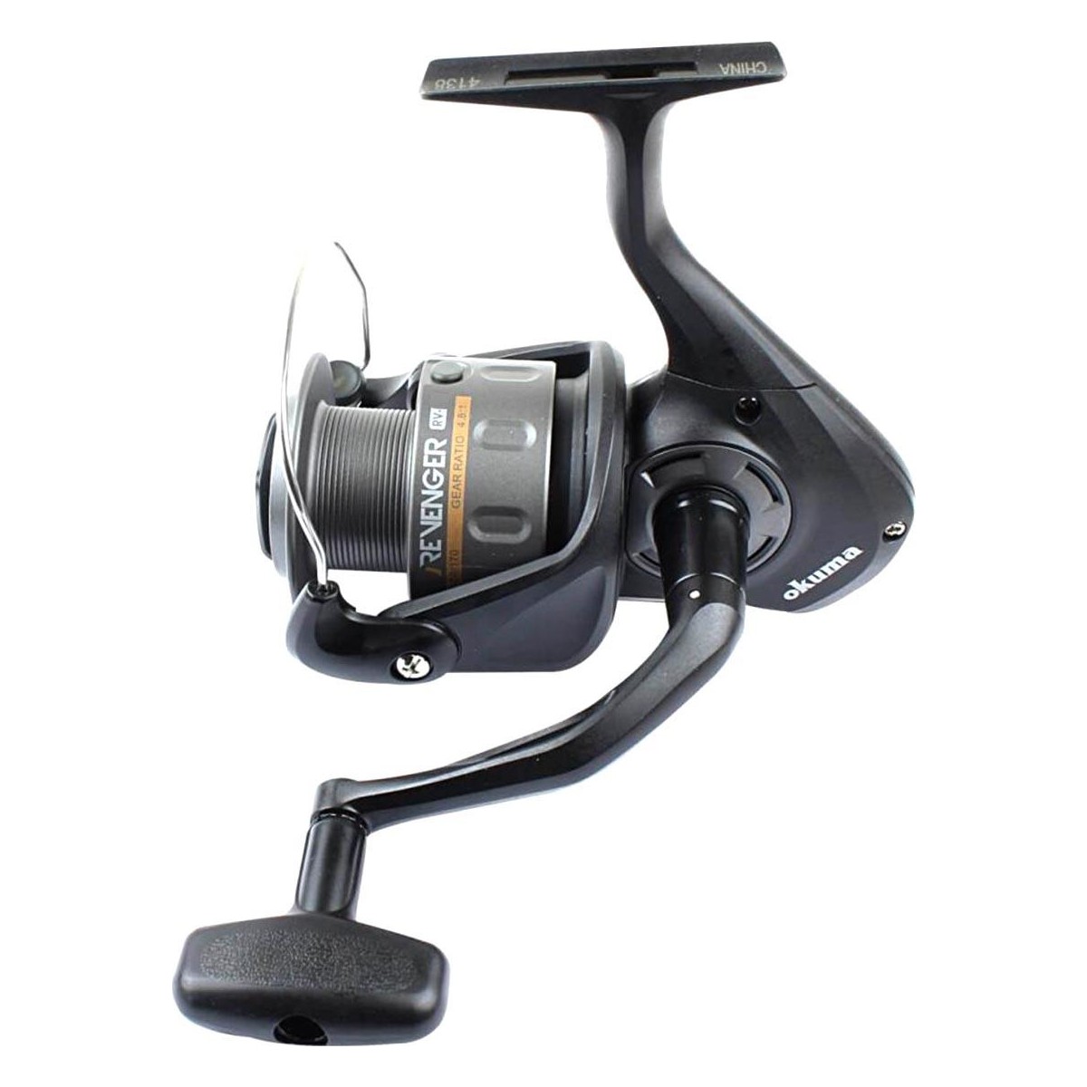 10794203316274.jpg Okuma Revenger Rv-55 Olta Makinesi 4.8:1 Dişli Oranı ile Hızlı ve Güçlü Balık Avı İçin