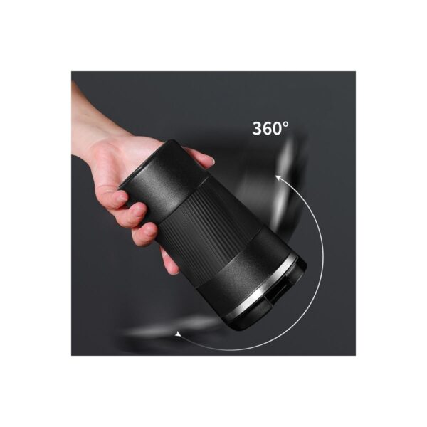 Weather Forecast 304 L Kilitli Çelik Mat Siyah 510 ml Kahve Termos Mug CIN405SY