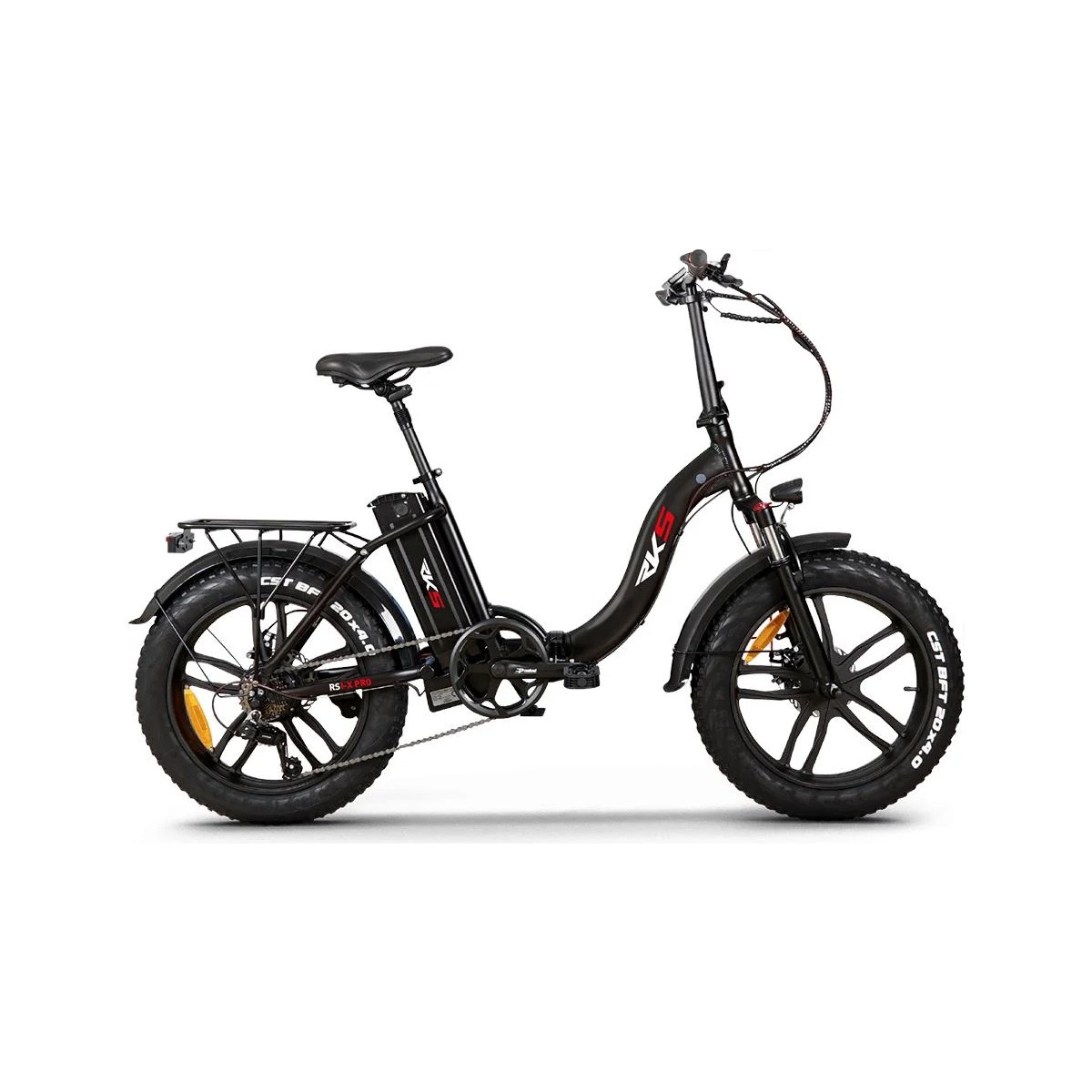110000457439194.jpg Rks Rsı x Pro Elektrikli Katlanır Bisiklet Siyah