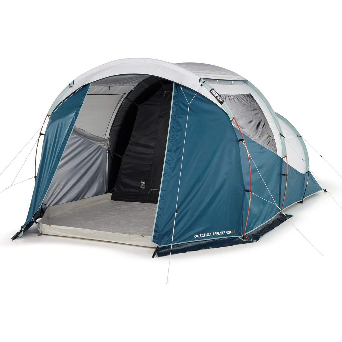 110000637150539.jpg Decathlon Quechua 4 Kişilik Kamp Çadırı 1 Odalı Koyu Mavi Fresh & Black Malzeme Özellikleri