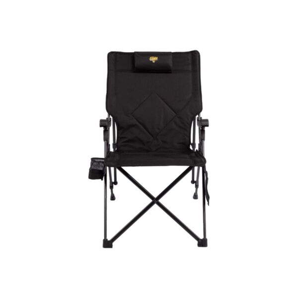 110000674822693.jpg Funky Chairs Comfort 3 Kademeli Katlanabilir Kamp Sandalyesi - Siyah Konforlu Sünger Dolgulu Tasarım
