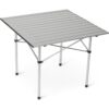 Uniqamp ® Krono™ 4 Kişilik Aluminyum Katlanır Piknik Kamp Masası 70X70X55 cm