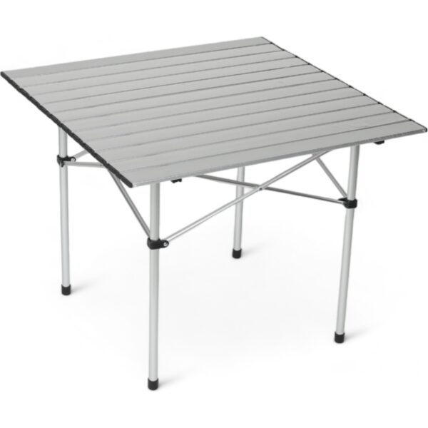 Uniqamp ® Krono™ 4 Kişilik Aluminyum Katlanır Piknik Kamp Masası 70X70X55 cm