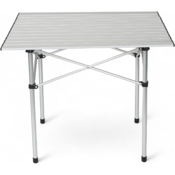 Uniqamp ® Krono™ 4 Kişilik Aluminyum Katlanır Piknik Kamp Masası 70X70X55 cm