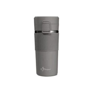 Penguen -3023 Gri Çelik Mug Termos 400 ml Uzun Ömürlü ve Dayanıklı Kullanım Sunar