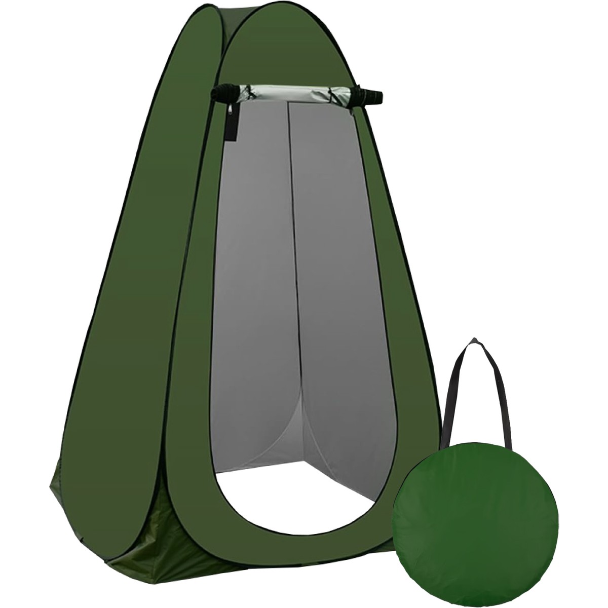 110000924754954.jpg Black Island Otomatik Kamp Çadırı -Kabin Çadır - Duş / Giyinme / Kamp Tuvalet Çadırı - 120X120X190
