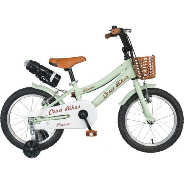 Cesa Bisiklet CESA BİSİKLET Cesa Bikes Coffee Collectıon 16 Jant Özel Kabartma Etiket 4-7 Yaş Pastel Yeşil Çocuk Bisikleti
