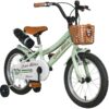 Cesa Bisiklet CESA BİSİKLET Cesa Bikes Coffee Collectıon 16 Jant Özel Kabartma Etiket 4-7 Yaş Pastel Yeşil Çocuk Bisikleti