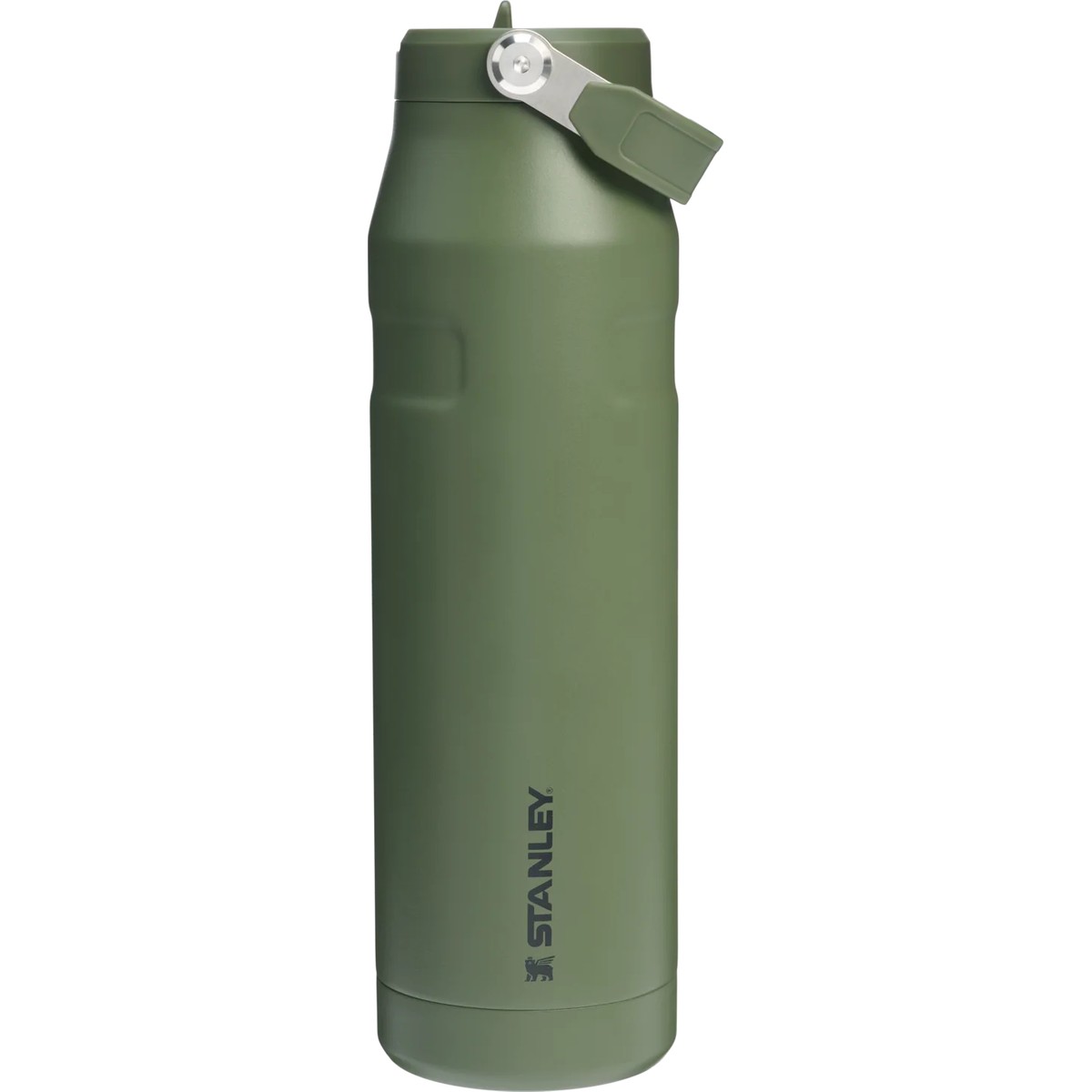Stanley Iceflow Flip Straw Su Termosu 1.06 lt Haki Malzeme ile Kamp ve Outdoor Uyumlu