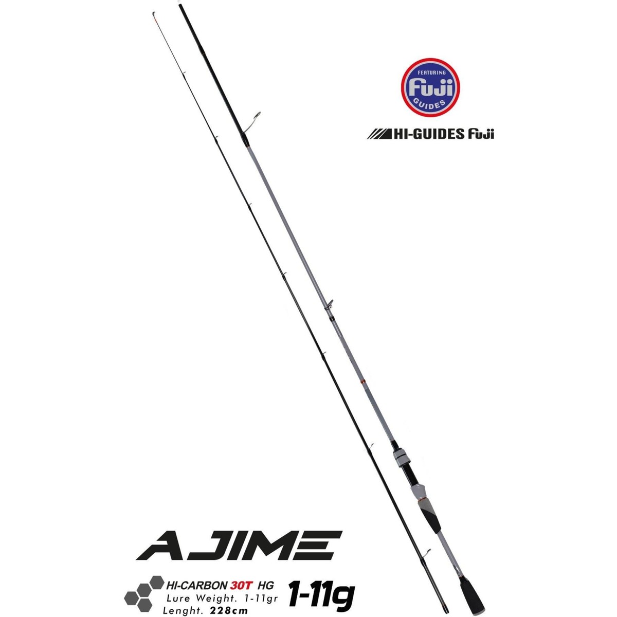 110001057231337.jpg Fujin Ajime 228 cm 1-11 gr LRF Kamışı Yüksek Dayanıklılık ve Hafif Tasarım ile Ergonomik Tutma