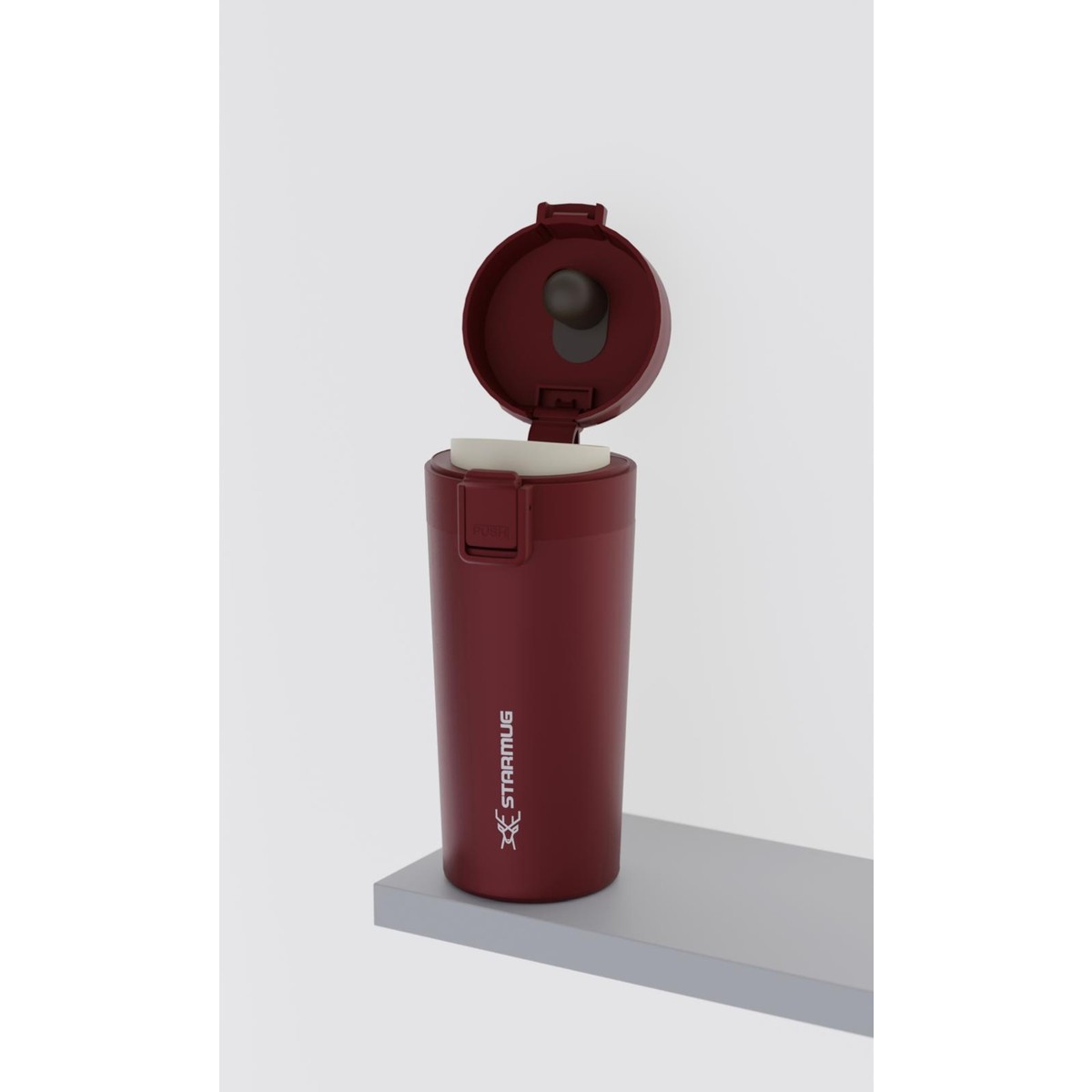 STARMUG 380 ml Termos Bardak – Günlük Kullanım, 304 Çelik