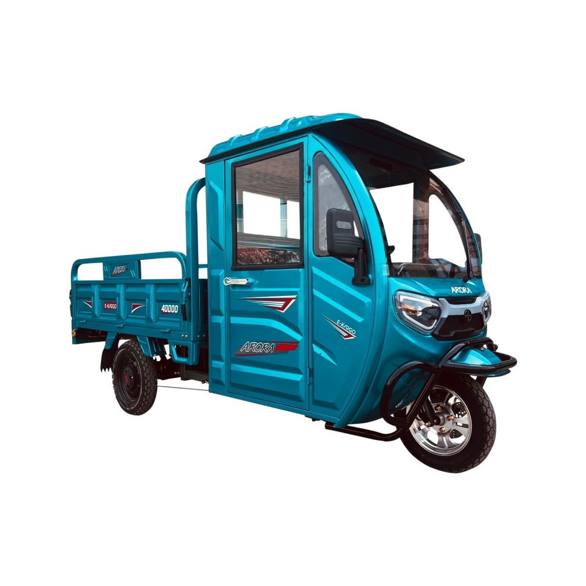 110001317359823.jpg Arora E-Kargo 3 Tekerli Kapalı Kabinli Kasalı Elektrikli Motosiklet Mavi