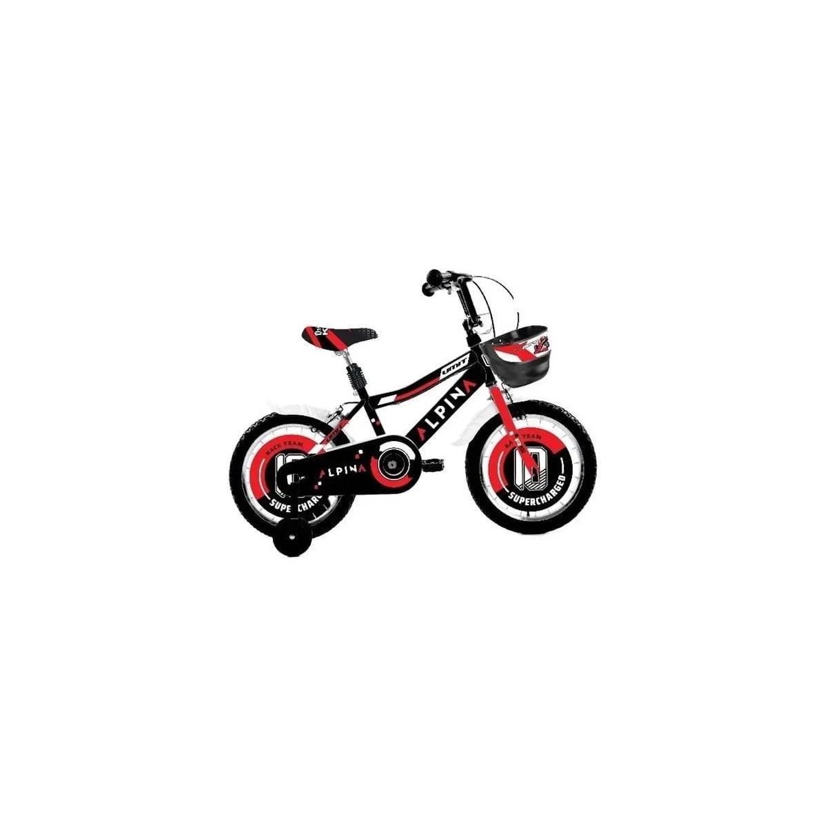 Ümit 1647 Alpına-M-Bmx-V Erkek Çocuk Bisikleti 16 Jant Siyah Kırmızı
