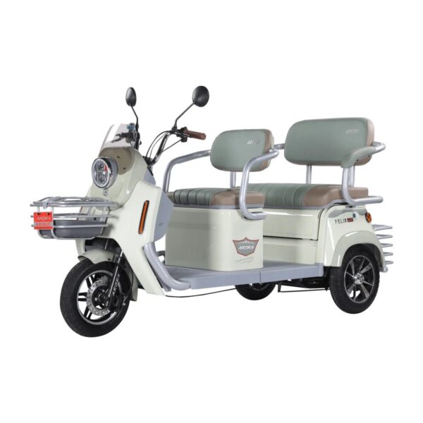 110001372098405.jpg Arora Felix New Elektrikli 3 Tekerlekli Moped Geniş Koltuk