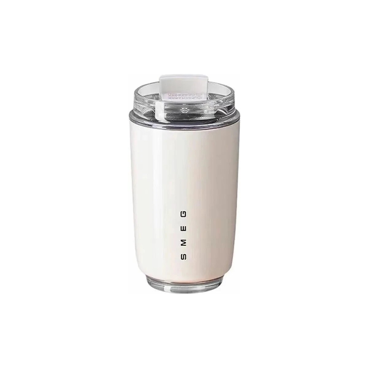110001498285207-2.jpg SkyNest Smeg Mug 240 ml Paslanmaz Çelik Sızdırmaz Termos Beyaz Renkli Ergonomik Tasarım