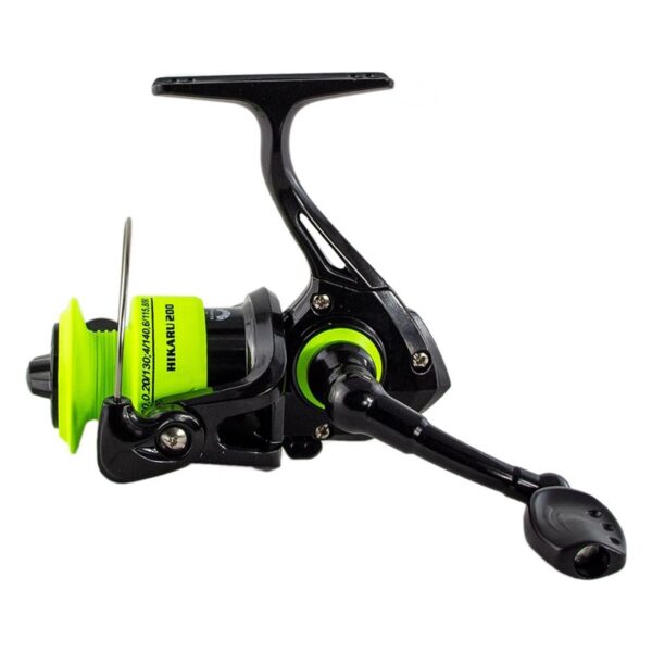 110001554178646.jpg Bauer Hıkaru 200 Lrf & Spin Olta Makinesi 5 Bilye Siyah - Yeşil Renkli Özellikli Model