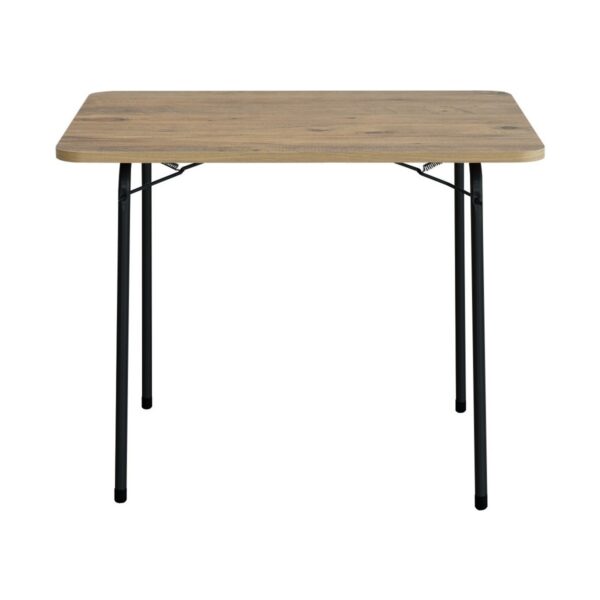 110001567568865.jpg Bofigo Çam Desenli Katlanır Masa Ahşap Metal 60 x 80 cm Balkon Bahçe Piknik Masası