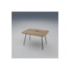 110001567568867.jpg Bofigo Çam Desenli Katlanır Masa Ahşap Metal 60 x 80 cm Balkon Bahçe Piknik Masası