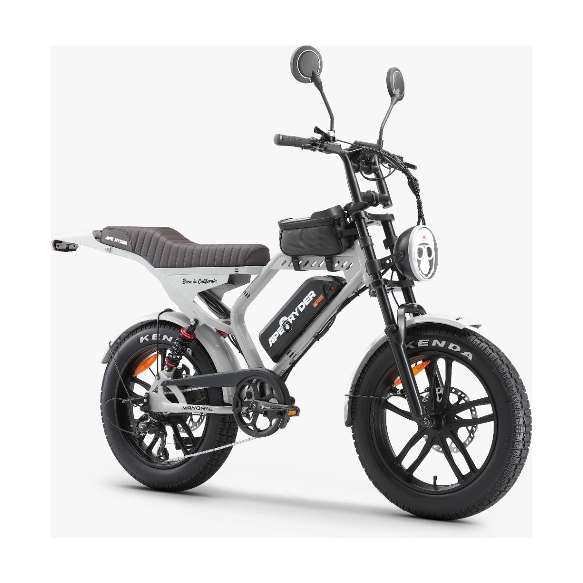 Ape Ryder Mandrıll 1000W Elektrikli Bisiklet Ayna Çanta ve El Gazı Hediyeli