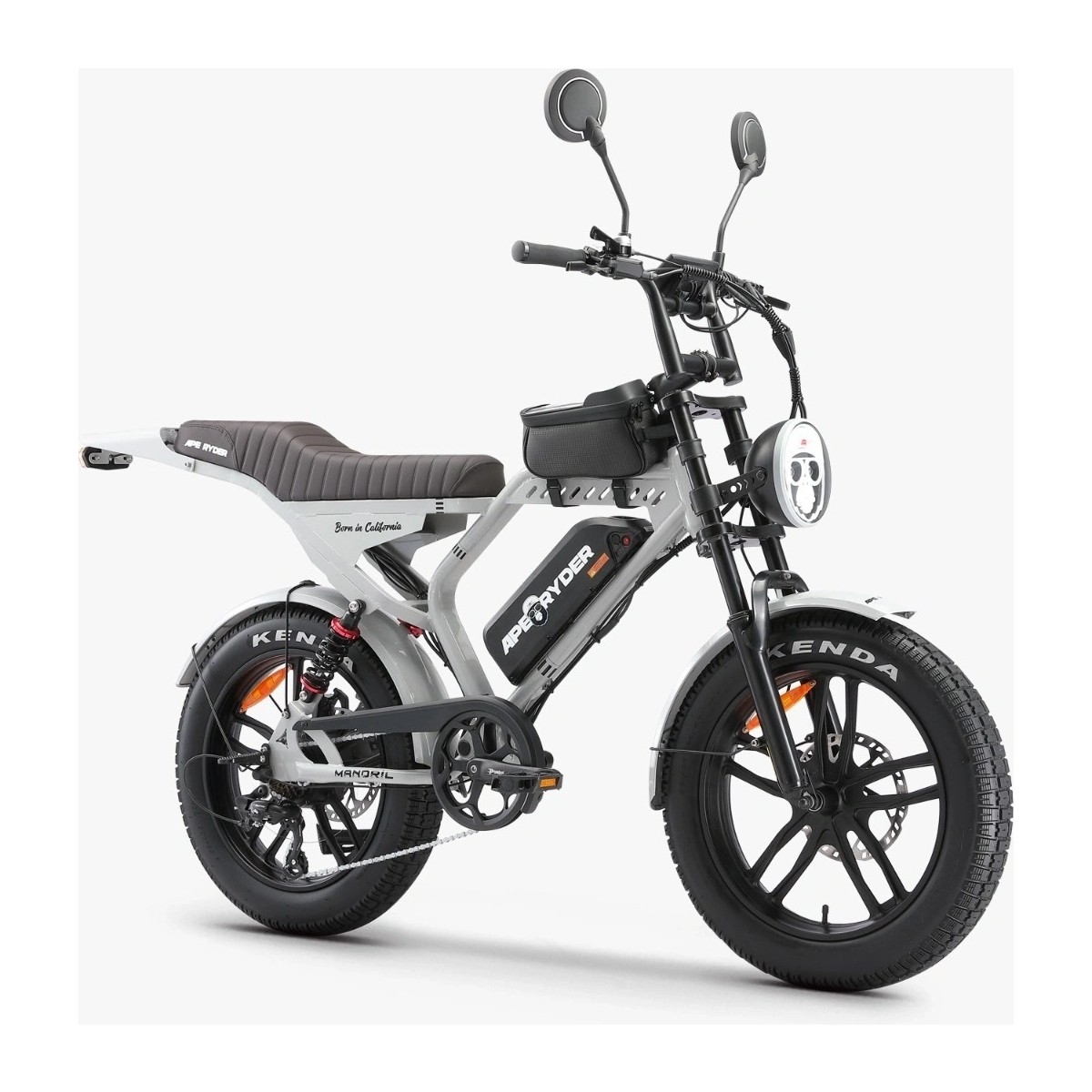 Ape Ryder Mandrill Gri Elektrikli Bisiklet 1000 W