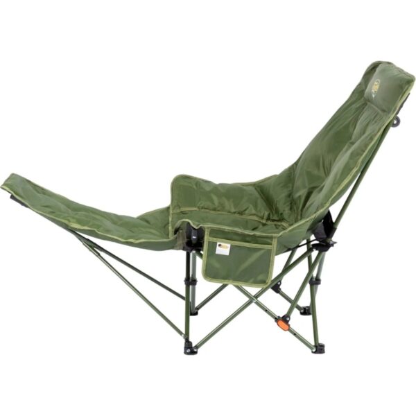 110001770269830.jpg Funky Chairs Stella 4 Kademeli Ayarlanabilen, Ayak Uzatmalı, 500 gr Elyaf Dolgulu, Bardaklıklı, Eşya Cepli, Taşıma Çantalı, Yatabilen Portatif Şezlong Tipi Plaj Kamp Bahçe Sandalyesi - Haki
