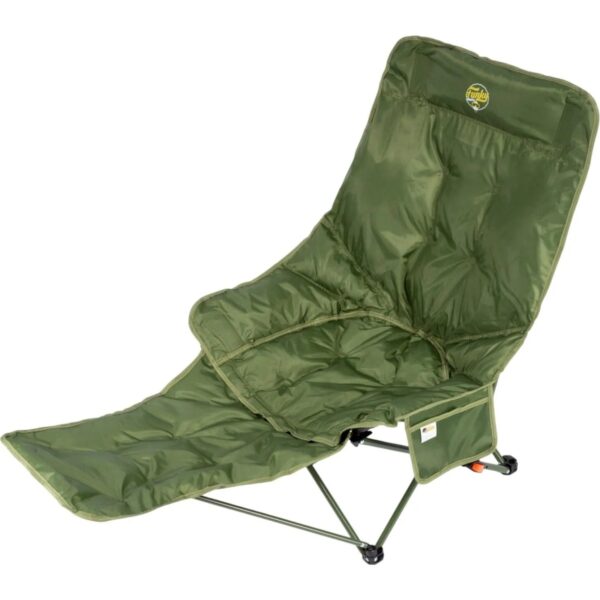 110001770269831.jpg Funky Chairs Stella 4 Kademeli Ayarlanabilen, Ayak Uzatmalı, 500 gr Elyaf Dolgulu, Bardaklıklı, Eşya Cepli, Taşıma Çantalı, Yatabilen Portatif Şezlong Tipi Plaj Kamp Bahçe Sandalyesi - Haki