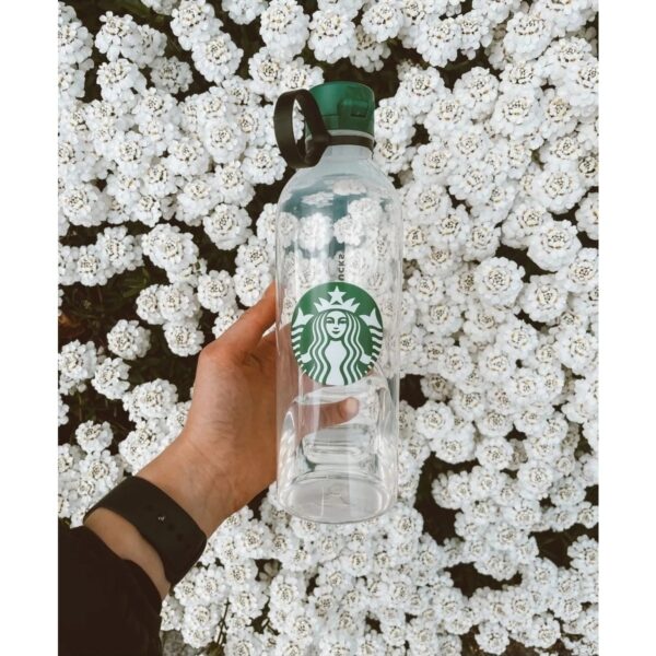 110001806289647.jpg Starbucks Klasik Seri Şeffaf Termos 710 ml Soğuk İçecekler İçin Kullanıma Uygun